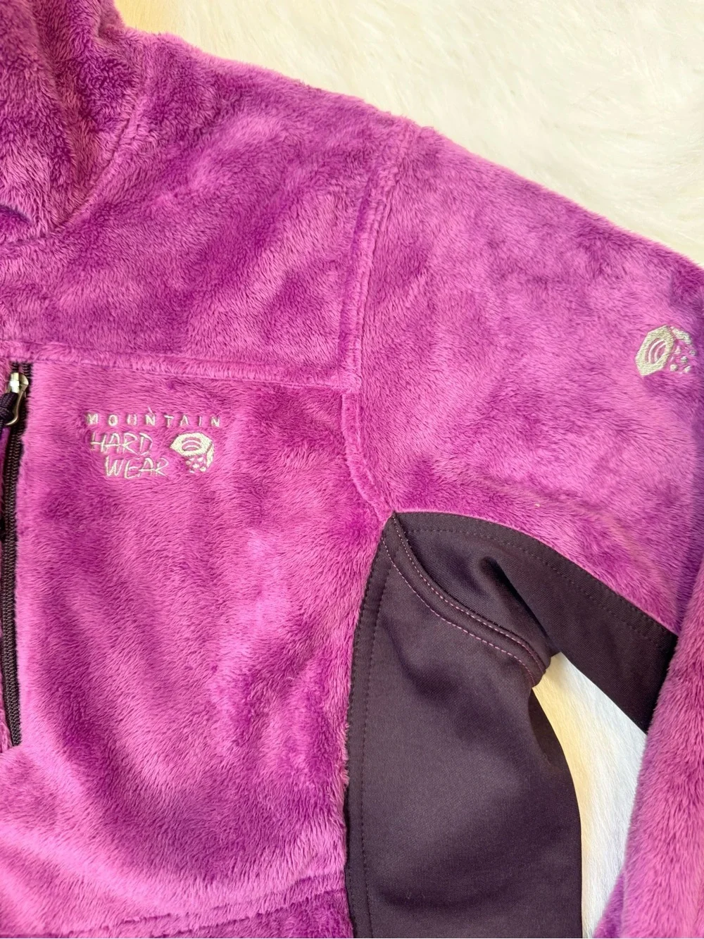 NWT Mountain Hardwear Pyxis Tech Fuzzy Jacket 💗💜